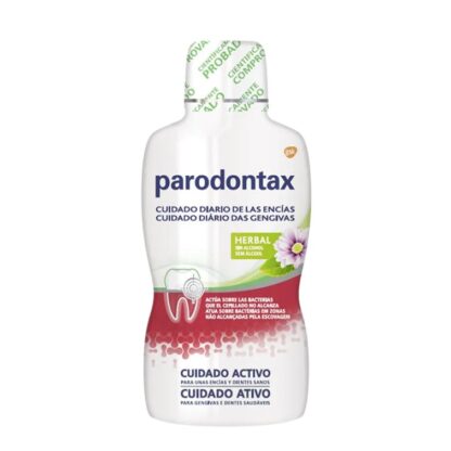 O Elixir parodontax Herbal atua em bactérias em zonas não alcançadas pela escovagem