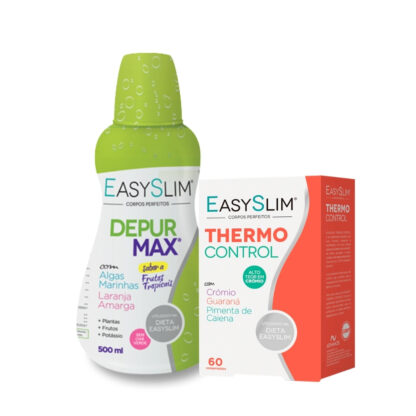 Easyslim Depur Max Frutos Tropicais + EasySlim Thermo Control 60 Comprimidos