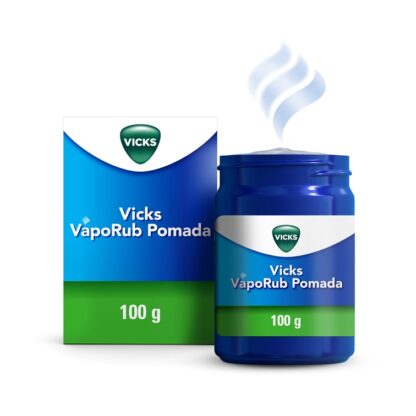 Vicks Vaporub pomada, associação, pomada é um medicamento não sujeito a receita médica.