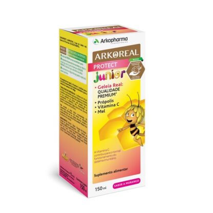 Arkoreal Protect Júnior Xarope 150ml , uma marca pioneira, obteve o 1º e único selo de apicultura responsável,