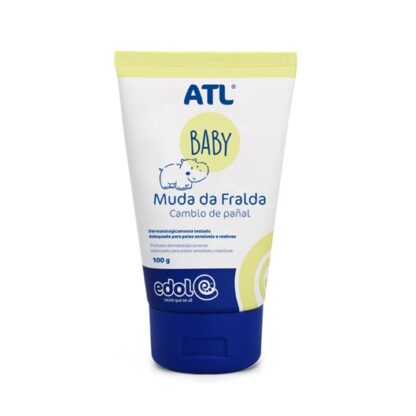 ATL Baby Muda da fralda está indicado na prevenção das assaduras da pele desde o nascimento.