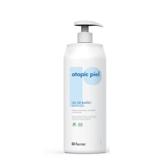 Atopic Piel Gel Banho 750ml, gel de banho ultra suave e emoliente para peles secas, muito secas, sensíveis, descamativas e/ou Atópicas.