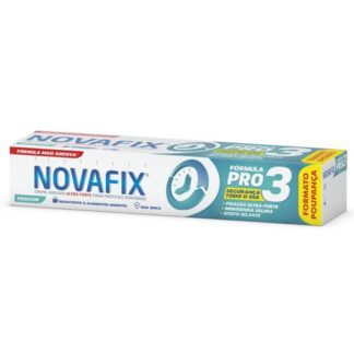 Novafix Pro3 Frescura 70gr creme adesivo ultra-forte, fresco, para próteses dentárias