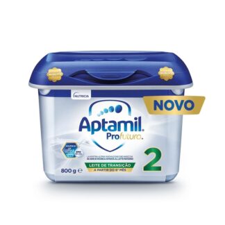 Aptamil Profutura 2 é um leite de transição, indicado para bebés a partir dos 6 meses de vida até ao final da lactância, como parte de uma dieta diversificada.