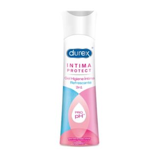 Durex Íntima Refreshing Gel Lavante 200ml gel de lavagem íntima que ajuda a acalmar o desconforto e mau odor.