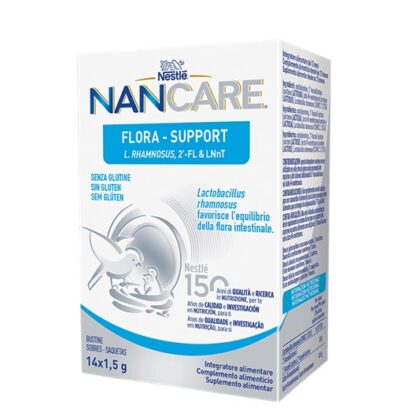 Nestlé Nancare Support 14 Saquetas suplemento alimentar para lactentes, destinado a bebés com obstipação