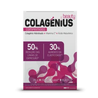 Colagenius Beauty 90 Comprimidos, é uma fonte de alta riqueza que preserva os níveis de colagénio no corpo