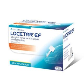 Locetar 50 mg/ml 2,5 mL + 30 compressas + 10 espátulas+ 30 limas, medicamento indicado