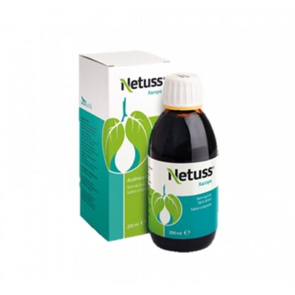 Netuss Suspensão 200ml, suplemento alimentar à base de complexos de plantas.