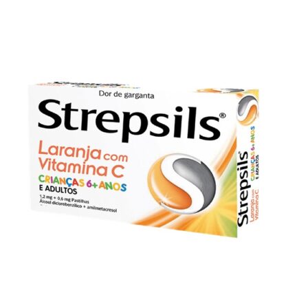 Strepsils Laranja com Vitamina C 36 Pastilhas Utilize as pastilhas Strepsils quando a sua garganta estiver seca, irritada ou dolorosa.