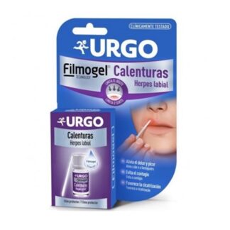 URGO Filogel Herpes Labial 3ml, Penso líquido indicado para proteger e tratar lesões e sintomas dos herpes labial (bolhas/ feridas).