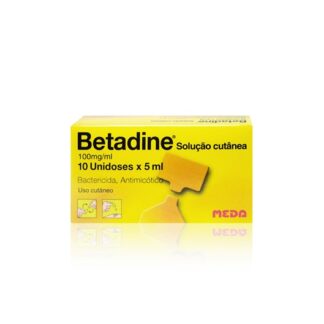 Betadine Solução Cutânea 100mg/ml 10x5ml