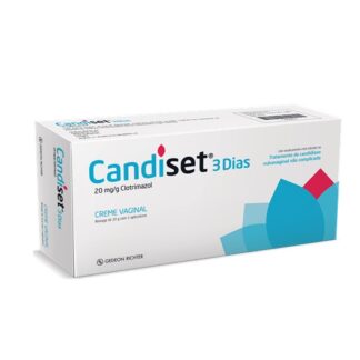 Candiset 3 Dias contém clotrimazol que é um antifúngico (medicamento utilizado para tratar infeções produzidas por fungos).