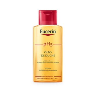 Eucerin pH5 Óleo de Duche 400ml, preserva a resistência da pele. Um produto de limpeza do corpo rico e restaurador, de uso diário, que protege as defesas naturais da pele.