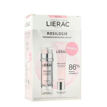 Lierac Rosilogie Duplo Concentrado Vermelhidoes 30 ml + Creme Rosilagie , o cuidado intensivo neutralizante 24H/24 que corrige as vermelhidões instaladas.