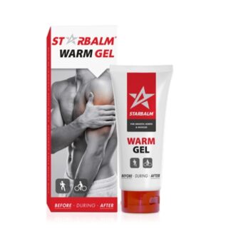 Star Balm Gel Muscular Térmico 100ml, gel com efeito térmico e vasodilatador que promove o alívio rápido das dores musculares e articulares