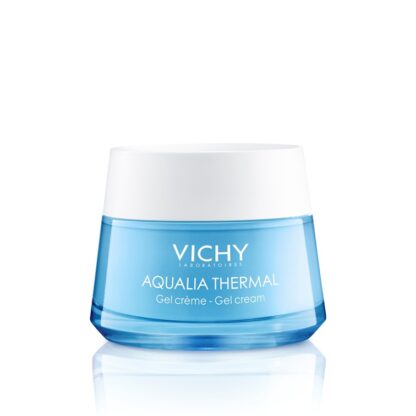 Vichy Aqualia Gel Creme Reidratante Pote 50 ml gel creme é a recarga de reidratação para a pele desidratada
