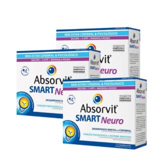 Absorvit Smart Neuro 3x30 Ampolas - Leve 3 Pague 2