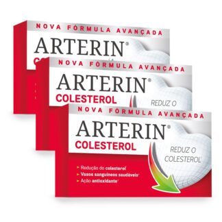 Arterin Colesterol 30 Comprimidos é um suplemento alimentar eficaz e bem tolerado, baseado em extratos naturais que ajudam a diminuir e/ou manter o colesterol1.