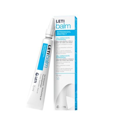 LETIbalm Intranasal Protect 15ml gel de alto poder hidratante para o cuidado e proteção diária da secura da mucosa nasal