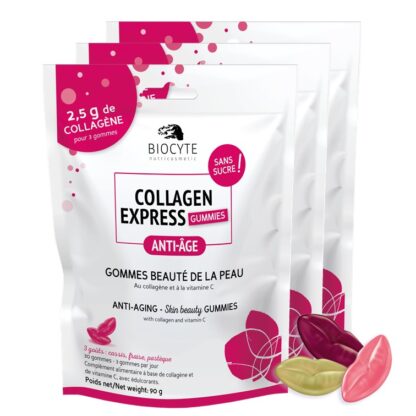 Biocyte Collagen Express 3x30 Gomas, oferece certamente uma nova abordagem para o cuidado da pele.