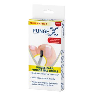 FungeX Caneta para os fungos nas unhas 3 em 1 contém ingredientes que ajudam a melhorar rapidamente