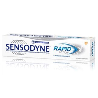 Sensodyne Rapid Action Branqueadora está clinicamente comprovada para proporcionar um alívio rápido da dor da sensibilidade dentária