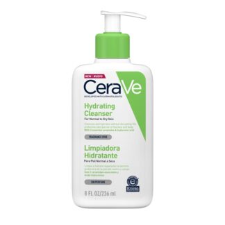 CeraVe Creme de Limpeza Hidratante Facial 236ML creme de Limpeza Hidratante que limpa e hidrata protegendo a pele.