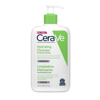 CeraVe Creme de Limpeza Hidratante Facial 473ML, creme de Limpeza Hidratante que limpa e hidrata protegendo a pele.