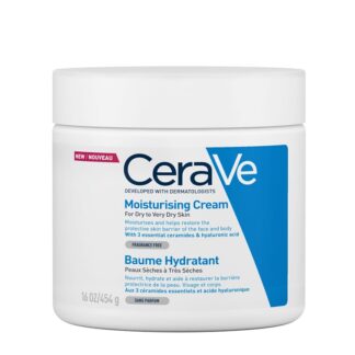 CeraVe Moisturizing Creme Hidratante Diário, creme Hidratante para rosto e corpo, protege e hidrata a pele.