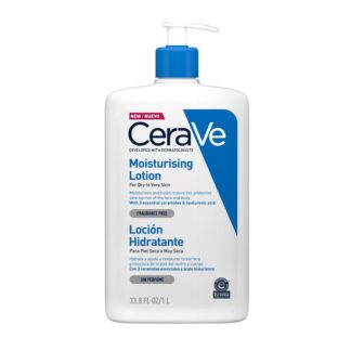 CeraVe Moisturizing Loção Hidratante 1000ML loção Hidratante para rosto e corpo, hidrata e protege a pele.