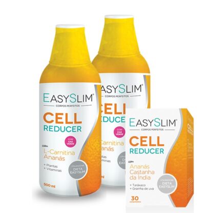 Easyslim Celulite Reducer 2x500ml - Oferta Cell Reducer 30 Comprimidos