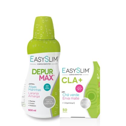 Easyslim Depur Max é um suplemento alimentar cuja composição promove a eliminação da retenção de líquidos,