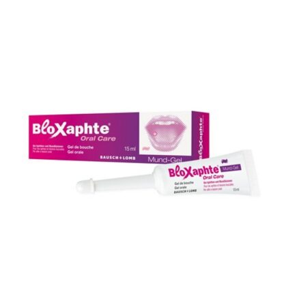 Bloxaphte Gel Bucal Adultos 15ml, o gel bucal BloXaphte Oral Care para adultos é adequado para o tratamento direcionado de aftas