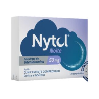 Nytol® Noite é um medicamento eficaz para o alívio de dificuldades temporárias do sono