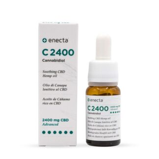 ENECTA C 2400 Cannabidiol Óleo de Cânhamo 10ml Pharmascalabis