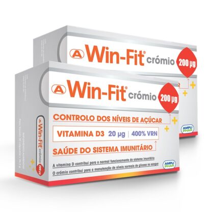 Win Fit Crómio 30 comprimidos é um suplemento à base de crómio, entre outros minerais, vitaminas, ácido alfa lipóico e L-cartinina.
