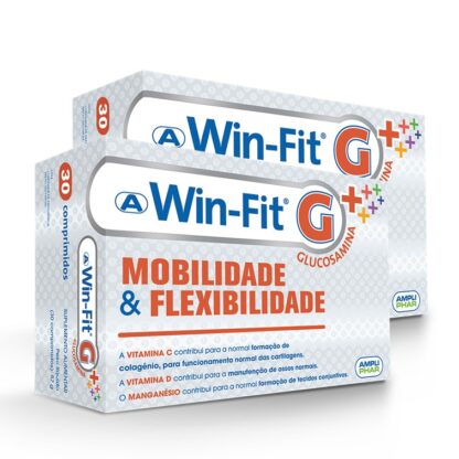 Win Fit Glucosamina 30 Comprimidos, para melhorar a mobilidade e prevenir lesões, é importante retardar o desgaste das articulações e manter a sua lubrificação e flexibilidade.