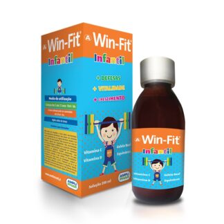 Win-Fit Infantil 200ml, estimula o apetite, contribui para um saudável desenvolvimento intelectual e físico e reforça as defesas do organismo.