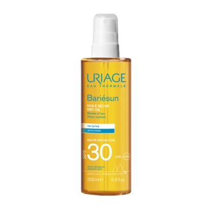 Descubra o poder da proteção solar com Uriage Bariesun Óleo Seco SPF30, a solução ideal para uma pele radiante e protegida