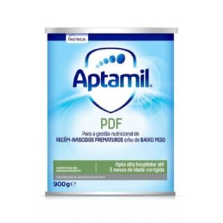 Aptamil® PDF é um alimento para fins medicinais específicos indicado para a gestão nutricional de lactentes prematuros e/ou de baixo peso (> de 1.800g