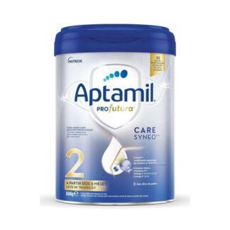 Aptamil Profutura Care 2 é um leite de transição, adequado apenas para lactentes com mais de 6 meses, como parte da dieta diversificada: não usar como substituto do leite materno até aos 6 meses de idade.