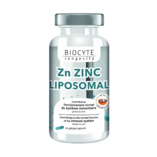 Biocyte Longevity Zinc 60 Cápsulas, este produto foi desenvolvido para pessoas que desejam melhorar as suas defesas naturais graças às propriedades naturais do Zinco.