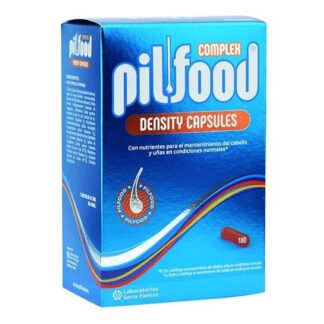 Pilfood Complex Density 180 Cápsula, é um suplemento alimentar bem equilibrado com uma composição ideal de nutrientes para a manutenção de um cabelo normal.