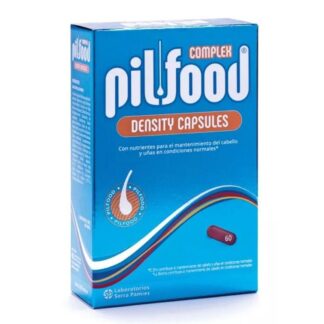 Pilfood Complex Density 60 Cápsula, é um suplemento alimentar bem equilibrado com uma composição ideal de nutrientes para a manutenção de um cabelo normal.