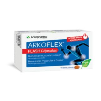 ArkoFlex Flash 10 Cápsulas, a fórmula Arkoflex® FLASH cápsulas contém Rhuleave-KTM, uma associação de 3 plantas: Curcuma altamente concentrada,