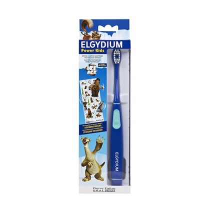 Elgydium Power Kids Escova Electrica Azul _ 6259903
