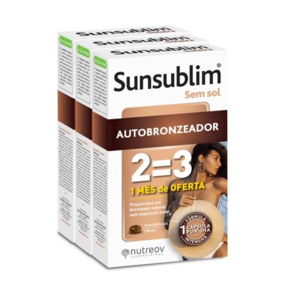 Nutreov Sunsublim Autobronzeador Pack 3X28 Cápsulas