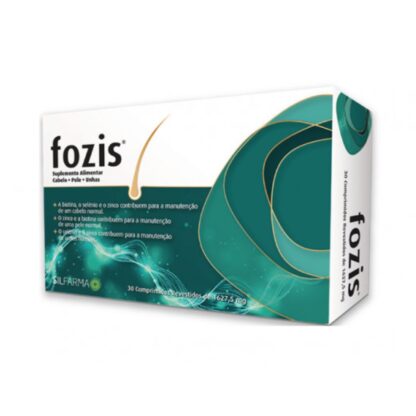 FOZIS é um suplemento alimentar que contém um complexo de aminoácidos, vitaminas e minerais desenvolvido especificamente para o cabelo, pele e unhas.
