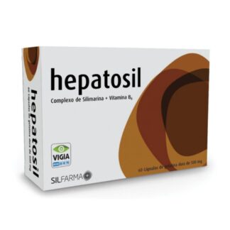 HEPATOSIL é um suplemento alimentar que contém Silimarina, Vitamina B6 e Colina.